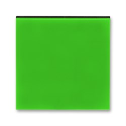 Управляющий элемент ABB Levit для светорегулятора клавишного зелёный / дымчатый чёрный - фото 118297