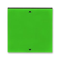 Управляющий элемент Busch-Jalousiecontrol®II ABB Levit с маркировкой зелёный / дымчатый чёрный - фото 118521