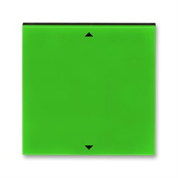 Управляющий элемент Busch-Jalousiecontrol®II ABB Levit с маркировкой зелёный / дымчатый чёрный - фото 118521