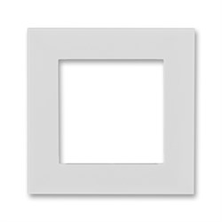 Сменная панель ABB Levit на рамку 1 пост серый - фото 118809