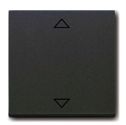 Клавиша для механизма электронного выключателя Busch-Jalousiecontrol 6411 U-101, 6411 U/S-101, 6418 U, реле 6402 U, серия Future/Axc - фото 119476