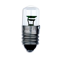 Лампа для световых сигнализаторов с цоколем Е10, 12 В, 1.5 мА - фото 119645