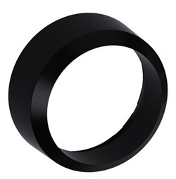 Кольцо декоративное KA1-8080 черный пластик для переключателей - фото 120361