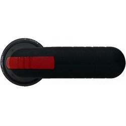 Ручка OHB125J12E-RUH (черная) с символами на русском для управле ния через дверь рубильниками типа ОT315..800Е - фото 125317