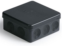 Коробка распределительная, наружного монтажа,AP9/M IP65, черная - фото 131518