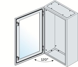 SR2 Корпус шкафа (дверь со стеклом) 1000х600х250мм ВхШхГ - фото 132580