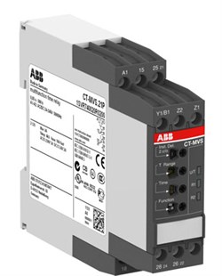 Реле времени CT-MVS.22S многофункциональное, 24-240В АС, 24- 48В DC, 0,05..300ч, 2ПК, винтовые клеммы - фото 133519