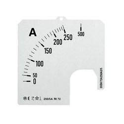 Шкала для амперметра SCL-A5-3000/72 - фото 137200