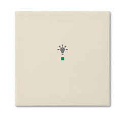 SRL-1-92 Клавиша одинарная free@home, освещение, Basic 55, цвет слоновая кость - фото 139049