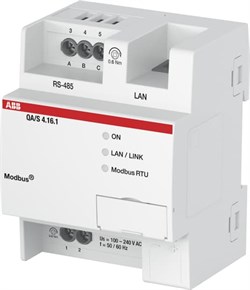 QA/S4.16.1 Модуль анализа энергопотребления, Modbus, на 16 счетчиков - фото 142280