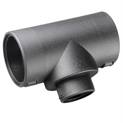 Т-фитинг TPS, нейлон 6, черный, d32, d25, d25, TPS322525 - фото 143002