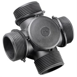 Х-фитинг XP, нейлон 6, черный, d20мм, XP20 - фото 143015