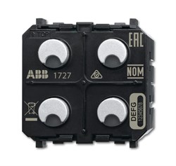 SSA-F-2.1.PB.1-WL Датчик/активатор выключателя 2/1-кан. free@home, беспроводной, Zenit - фото 144907