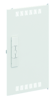 Дверь металлическая с вентиляционными отверстиями ширина 1, высота 3 с замком CTL13S - фото 145461