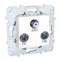 ALTIRA TV/FM/SAT РОЗЕТКА ОКОНЕЧНАЯ 1 ВХ.R9003 - фото 147396