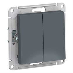 ATLASDESIGN 2-клавишный ВЫКЛЮЧАТЕЛЬ, сх.5, 10АХ, механизм, ГРИФЕЛЬ - фото 147954