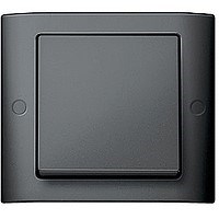 MERTEN Aquadesign МЕХ-М РОЗЕТКИ с крышкой со шт., полем д/надписи, АНТРАЦИТ - фото 152409