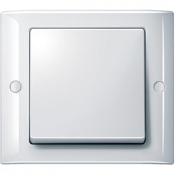 MERTEN Aquadesign РАМКА 1-ПОСТ с винт. креплениями, ПОЛ.БЕЛЫЙ - фото 152654
