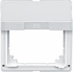 MERTEN Aquadesign ПРОМЕЖУТОЧН. КОЛЬЦО с крышкой, ПОЛ.БЕЛЫЙ - фото 152753
