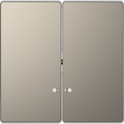 MERTEN D-Life КЛАВИША 2-ная с линзой для LED модуля, НИКЕЛЬ - фото 152969