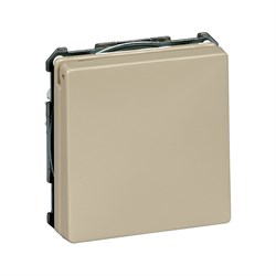 MERTEN МЕХАНИЗМ розетки 16А з/к б/ шт. c крышкой БЕЖЕВЫЙ, QF SD - фото 153373