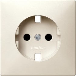 MERTEN ЦЕНТР.ПЛАТА д/механизма розетки, БЕЖЕВЫЙ, QF SD - фото 153405