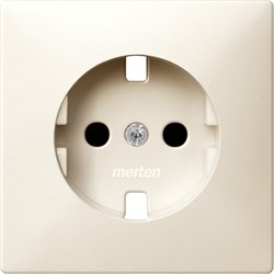 MERTEN ЦЕНТР.ПЛАТА д/механизма розетки, БЕЖЕВЫЙ, QF SD - фото 153406