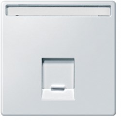 MERTEN ЦЕНТР.ПЛАТА д/розетки SE 1пост, RJ45, ПОЛ.БЕЛЫЙ, SD - фото 153948