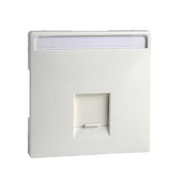 MERTEN ЦЕНТР.ПЛАТА д/розетки SE 1пост, RJ45, ПОЛ.БЕЛЫЙ, SD - фото 153953