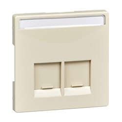 MERTEN ЦЕНТР.ПЛАТА д/комп. розетки RJ45, БЕЖЕВЫЙ, SD - фото 153987