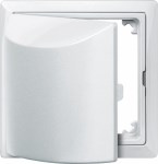 MERTEN КОЛЬЦО промежуточное с крышкой д/комб.мех. ПОЛ.БЕЛЫЙ,SD - фото 154168