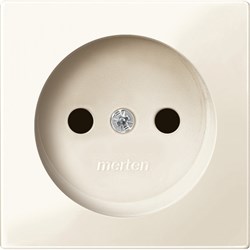 MERTEN ЦЕНТР.ПЛАТА д/мех-ма розетки б/заземляющего контакта, БЕЖЕВЫЙ, SM - фото 154458