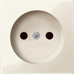 MERTEN ЦЕНТР.ПЛАТА д/мех-ма розетки б/заземляющего контакта, БЕЖЕВЫЙ, SM - фото 154459