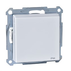 MERTEN МЕХАНИЗМ розетки с крышкой з/шт IP44, АКТИВНЫЙ БЕЛЫЙ, QF SM - фото 154803