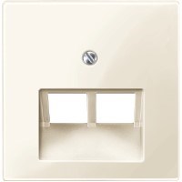 MERTEN ЦЕНТР.ПЛАТА д/розетки RJ45, 2 поста, БЕЖЕВЫЙ, SM - фото 155223