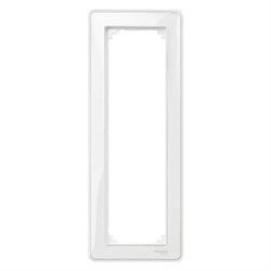 MERTEN M-CREATIV, РАМКА 3 поста б/перегородки, ПРОЗРАЧНЫЙ, SM - фото 156356