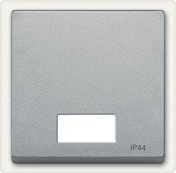 MERTEN КЛАВИША Х1 с окошком д/световой индикации IP44, АЛЮМИНИЙ,SM - фото 157115