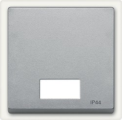MERTEN КЛАВИША Х1 с окошком д/световой индикации IP44, АЛЮМИНИЙ,SM - фото 157116