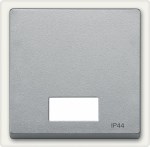 MERTEN КЛАВИША Х1 с окошком д/световой индикации IP44, АЛЮМИНИЙ,SM - фото 157119
