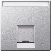 MERTEN ЦЕНТР.ПЛАТА для розетки SE RJ45 1пост, АЛЮМИНИЙ, SM - фото 157738