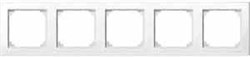 MERTEN M-Smart РАМКА 5 постов, ПОЛ.БЕЛЫЙ, SM - фото 158088