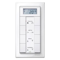 MERTEN M-Smart РАМКА 2 поста б/перегородки, ПОЛ.БЕЛЫЙ, SM - фото 158102