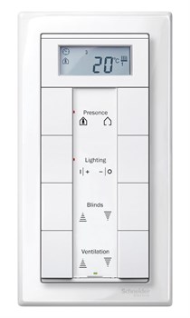 MERTEN M-Smart РАМКА 2 поста б/перегородки, ПОЛ.БЕЛЫЙ, SM - фото 158106