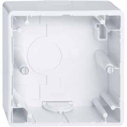 MERTEN КОРПУС M-SMART для открытого монтажа, 1-пост, АКТИВНЫЙ БЕЛЫЙ, SM - фото 158204