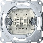 MERTEN МЕХАНИЗМ выключателя рольставней 1-полюсный 10А, QF - фото 159459