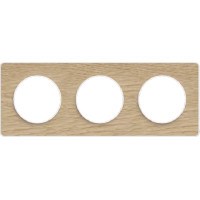 ODACE РАМКА 3-пост., для мех-ма бел. цв., гориз. и верт. монтаж, ДЕРЕВО "ОЛЬХА" - фото 160106