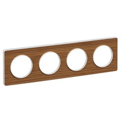 ODACE РАМКА 4-пост., для мех-ма бел. цв., гориз. и верт. монтаж, ДЕРЕВО "ОЛЬХА" - фото 160141