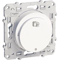 ODACE ВЫКЛЮЧАТЕЛЬ карточный, с подсветкой, 10 АХ, БЕЛЫЙ - фото 160216