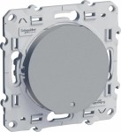 ODACE ПЕРЕКЛЮЧАТЕЛЬ с LED-подсветкой, АЛЮМИНИЙ - фото 160470