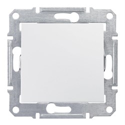 SEDNA ПЕРЕКЛЮЧАТЕЛЬ 1-клавишный, сх.6, 10А, 250В, IP44, БЕЛЫЙ - фото 161325